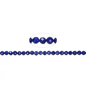 Strang Kugeln, Lapis Lazuli, 05mm, facettiert (39cm) | Marco Schreier