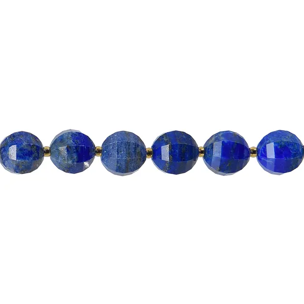 Strang Kugeln (Laterne), Lapis Lazuli, 09mm (38cm) | Marco Schreier
