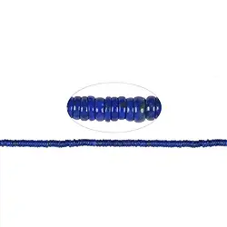 141040300220 Strang Button, Lapis Lazuli, 06mm | Großhändler Edelsteine, Heilsteine & Schmuck