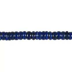 141040304221 Strand cylinder "Heishi", Lapis Lazuli AB, 02-04 x 08mm | Marco Schreier