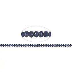 141040304523 Strang Button, Lapis Lazuli A+, facettiert, 03 x 05mm | Marco Schreier