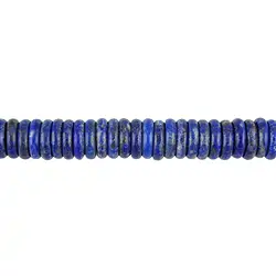 141040329120 Strang Scheiben/Button, Lapis Lazuli, 04 x 15mm (39cm) | Marco Schreier
