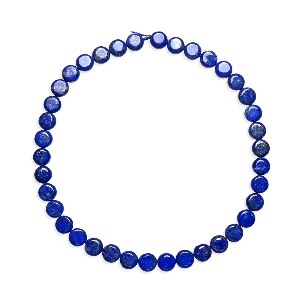 Strang Coin, Lapis Lazuli, 10mm (39cm) | Edelsteine, Heilsteine & Schmuck-Handel