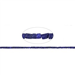 141040407823 Cilindro, Lapislazzuli, 01 x 01 mm (36 cm) | grossista gemme e pietre curative