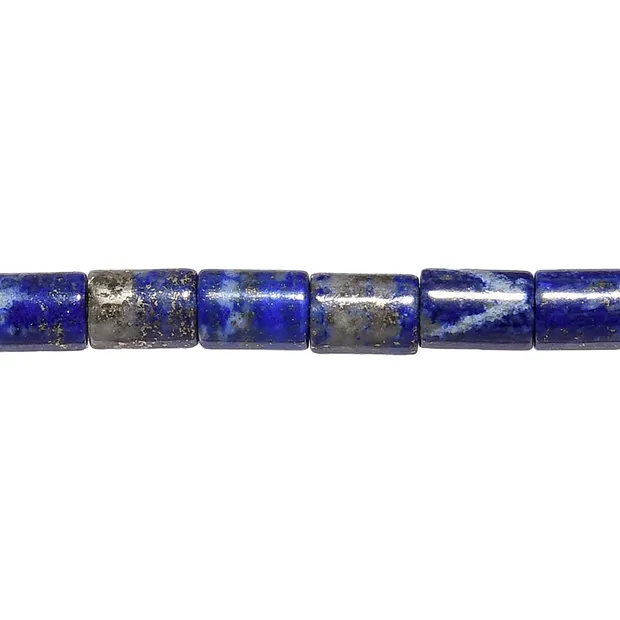 Strang Zylinder, Lapis Lazuli, 09 x 07mm (39cm) | Marco Schreier