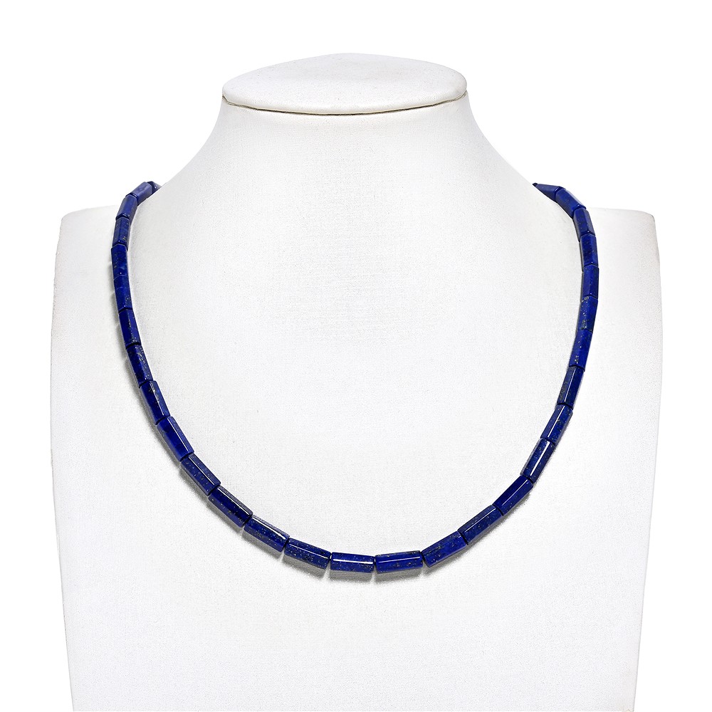 Strang cylinder, Lapis Lazuli, 12 x 5 mm, six-sided | Marco Schreier