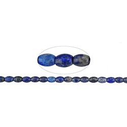 141040505220 Filo di mandrino, Lapislazzuli, 09 x 07 mm | grossista gemme e pietre curative