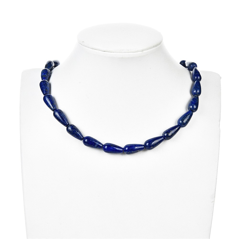 Drop strand, Lapis Lazuli AA, 16 x 08mm | wholesaler gems & healing stones