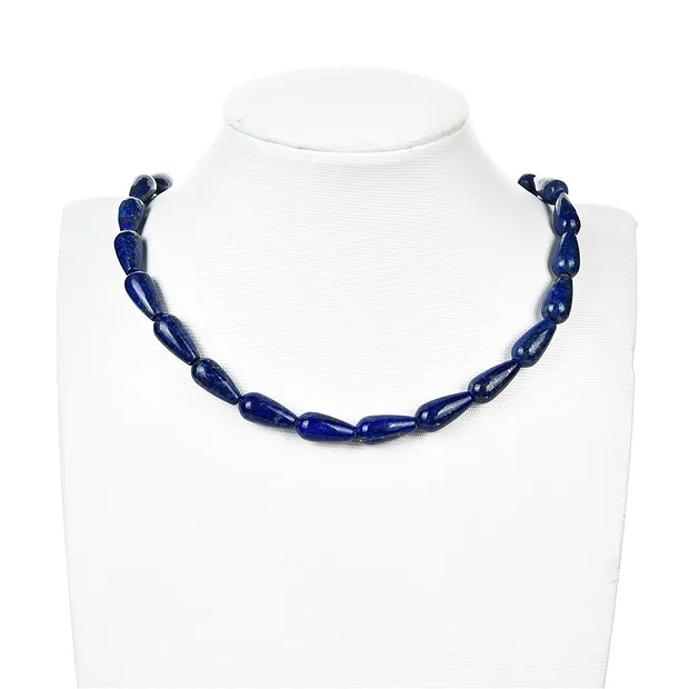 Rang de colliers goutte, Lapis-lazuli AA, 16 x 08mm | Marco Schreier