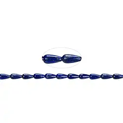 141040513024 Drop strand, Lapis Lazuli AA, 16 x 08mm | wholesaler gems & healing stones