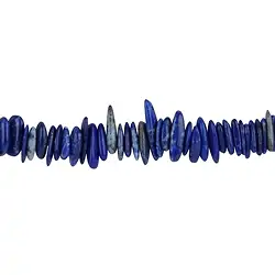 141040609820 Strand of nuggets "Tooth", Lapis Lazuli, 02-04 x 09-15mm | Marco Schreier