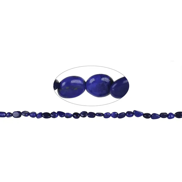 Strand nuggets, Lapis Lazuli A, 08 - 10mm | wholesaler gems & healing stones