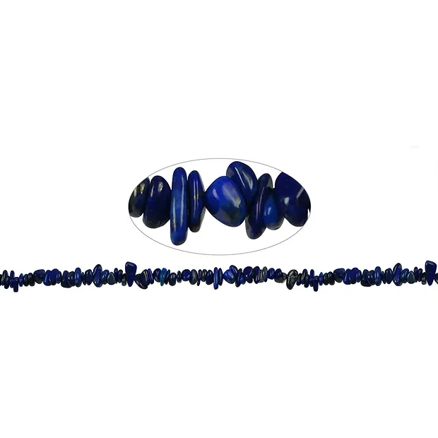 Rangs de colliers, Lapis-lazuli, 01-03 x 03-08mm (85cm) | Marco Schreier