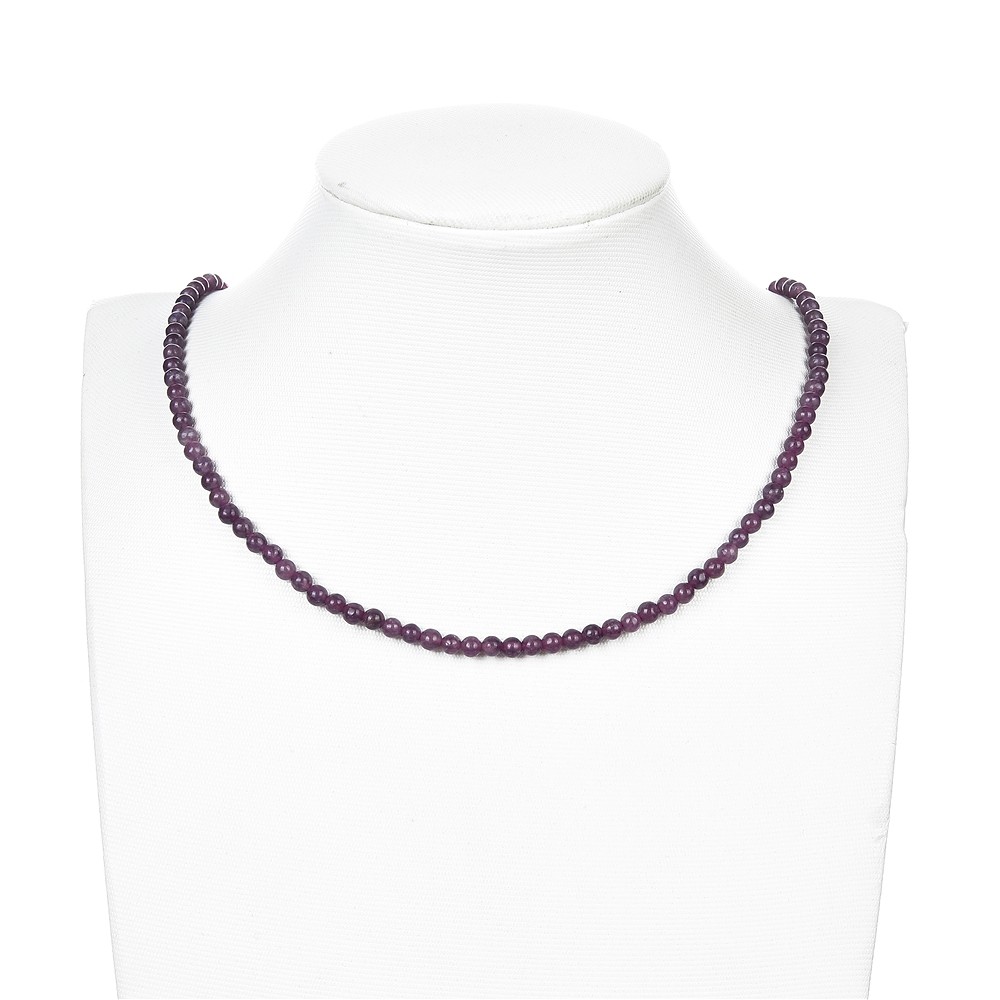 Strang Kugeln, Lepidolith (stab.), 04mm | GH Edelsteine, Heilsteine & Schmuck