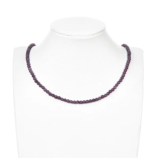 Filo di perle, Lepidolite (stab.), 04mm | grossista gemme e pietre curative