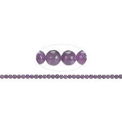 141050100520 String Beads, Lepidolite (stab.) light, 06mm | wholesaler gems &amp; healing stones