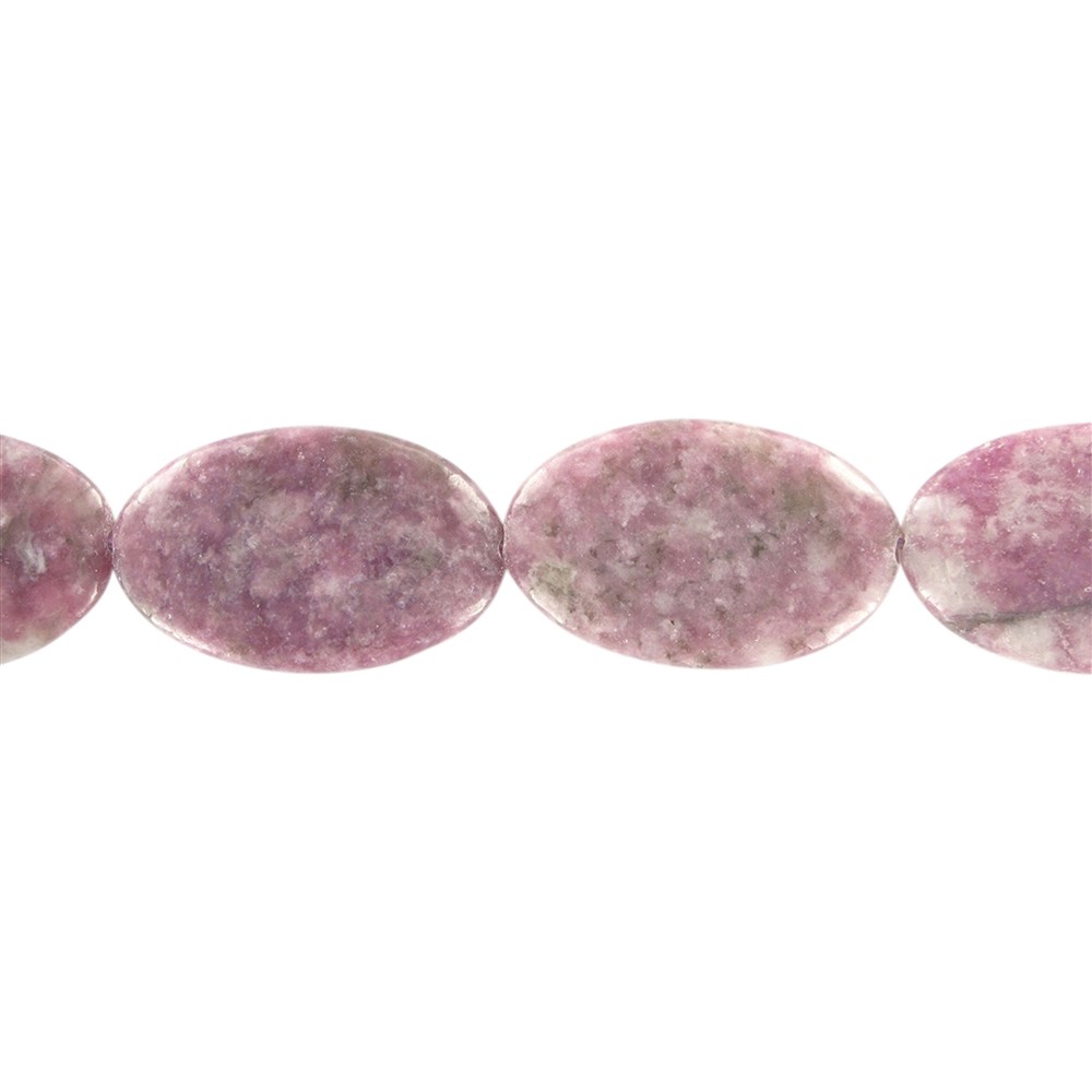 Rang de collier, Lépidolite (stab.), 35 x 22mm | Marco Schreier