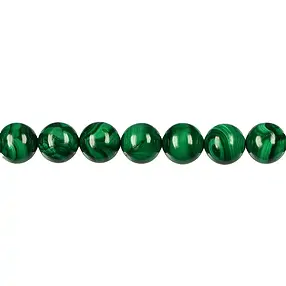 Rang de collier boules, Malachite (stab.), 10mm | Marco Schreier