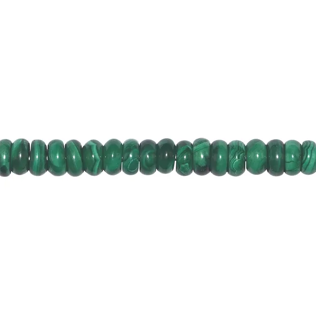 Bottone a filo, Malachite (stab.), 03-04 x 07-08mm | Marco Schreier