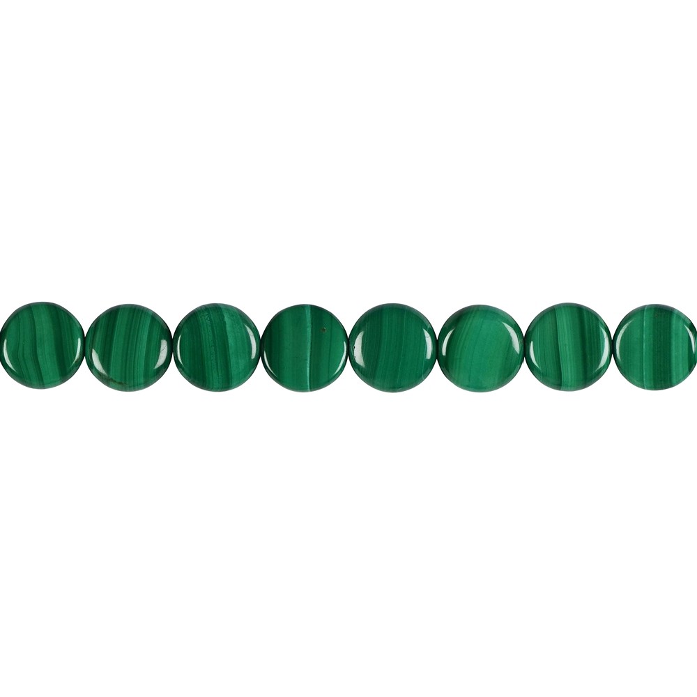 Rang de collier Pièce, Malachite (stab.), 12mm | Marco Schreier