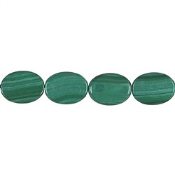 141060303120 Rang de colliers, Malachite (stab.), 20 x15 mm | Marco Schreier