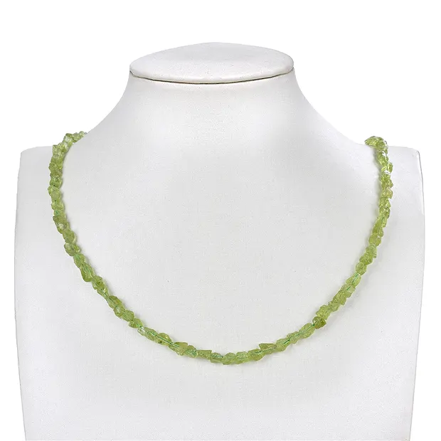 Filo di pepite, Peridoto, 07-09 x 08-10 mm (39 cm) | Marco Schreier