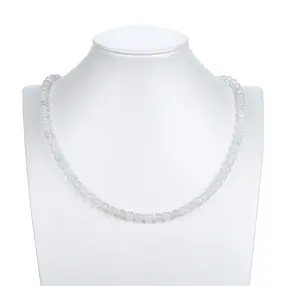 Rang de collier boules, Pierre de lune (blanche), 06 mm | Marco Schreier