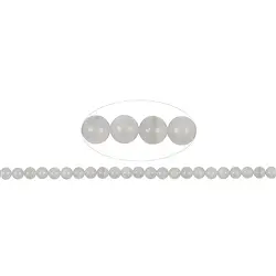 141130100626 String Beads, Moonstone (white), 06mm | wholesale gems, healing stones & jewelry