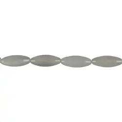 141130511721 Strand spindle, Moonstone (silver-grey) AA, 20 x 08mm | Marco Schreier