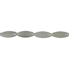 Strand spindle, Moonstone (silver-grey) AA, 20 x 08mm | Marco Schreier