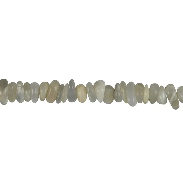 Filo di scheggia, Pietra di luna (grigio-argento), 02-05 x 07-12mm | Marco Schreier