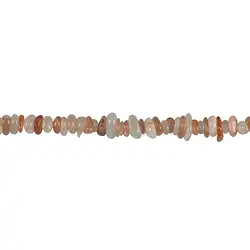 141130619525 Rangs de colliers, pierre de lune (multicolore), 02-04 x 05-10mm (38cm) | Marco Schreier