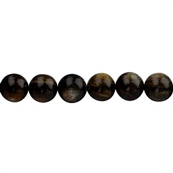 141150101020 Rang de collier boules, mica Muscovite (stab.), 12mm | Marco Schreier