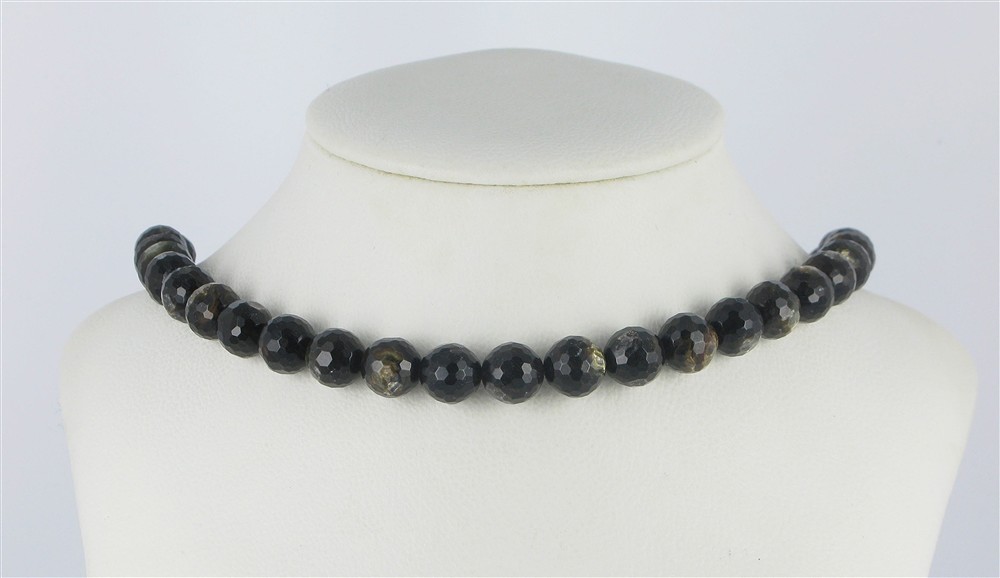 Strang Kugeln, Muskovit-Glimmer (stab.), facettiert, 10mm | Marco Schreier