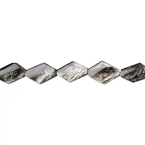 Rang de colliers Rhombus, mica Muscovite (stab.), 33 x 22mm | Marco Schreier