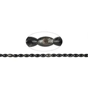 Rang de colliers, Muscovite (stab.), 12 x 08mm | Marco Schreier