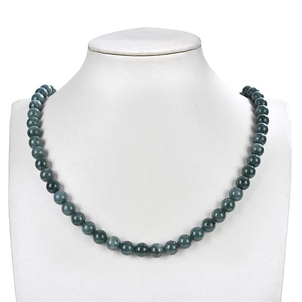 String Beads, Jade (Guatemala), 08mm (39cm) | wholesaler gems & healing stones