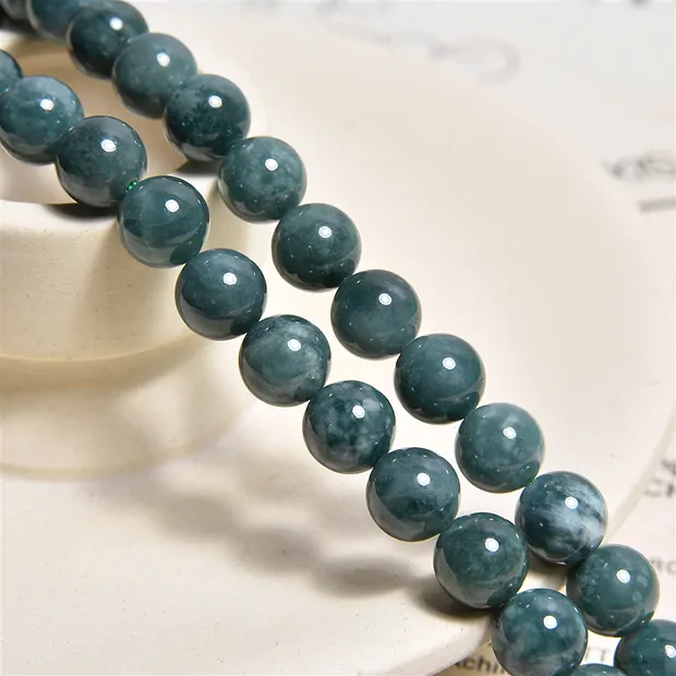 String Beads, Jade (Guatemala), 08mm (39cm) | wholesaler gems & healing stones