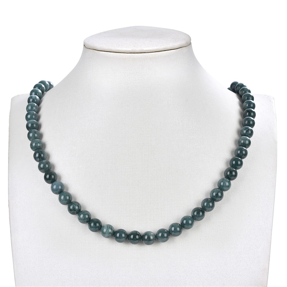 Strang Kugeln, Jade (Guatemala), 09mm (39cm) | Edelsteine, Heilsteine & Schmuck