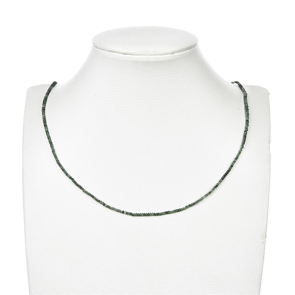 Rang de collier Bouton/Disque, N&#xE9;phrite, facett&#xE9;, 01 x 02mm | Marco Schreier