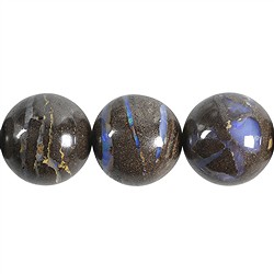 141200190005 Cuentas preciosas, Ópalo de Boulder, 19,5 - 25mm, único 005 | Marco Schreier