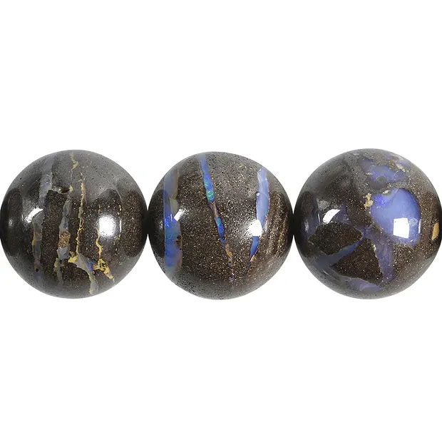 String Beads, Boulder Opal, 19,5 - 25mm, unique 005 | Marco Schreier