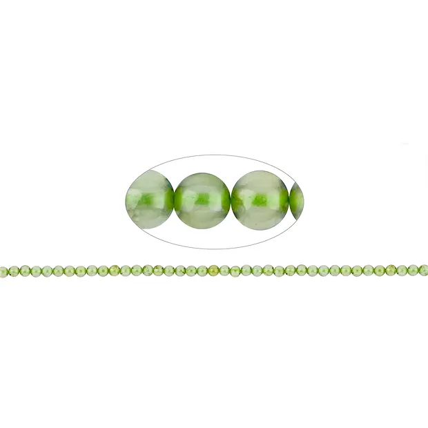 Strang Kugeln, Peridot, 02mm | Mineralienhandel Edelsteine, Heilsteine & Schmuck