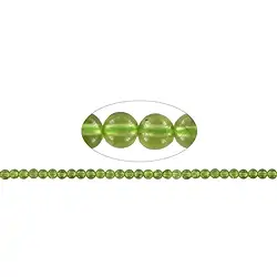 141210100421 String Beads, Peridote A, 05mm | minerals trade - gems, healing stones & jewelry