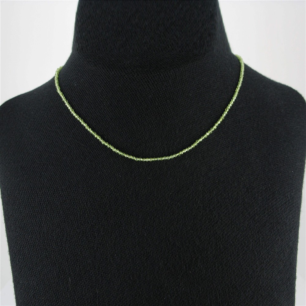 Rang de collier boules, Péridot, 02,2mm | Marco Schreier