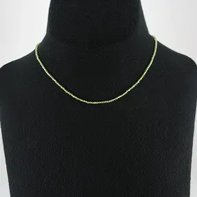 Strang Kugeln, Peridot, 02,2mm | Großhändler Edelsteine, Heilsteine & Schmuck