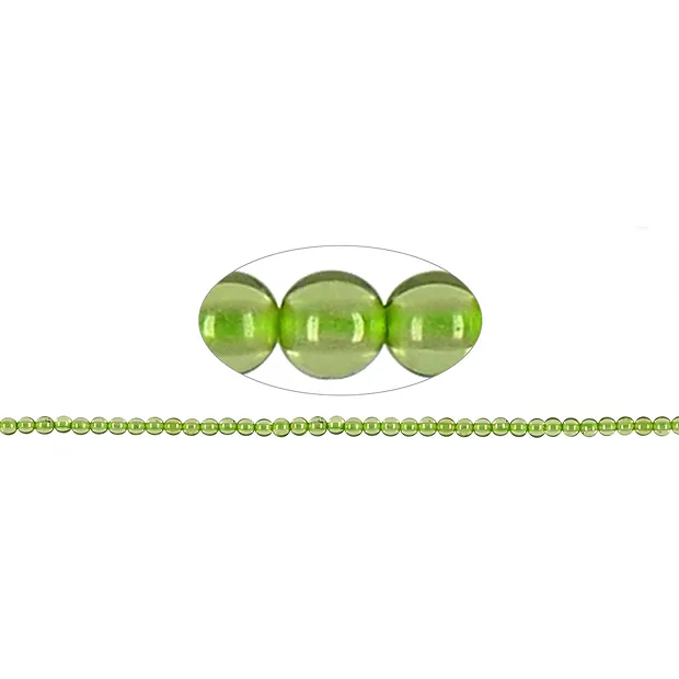 Strang Kugeln, Peridot, 02,2mm | Großhändler Edelsteine, Heilsteine & Schmuck