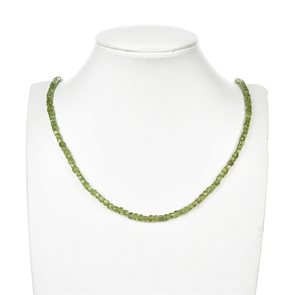 Rang de colliers, Péridot, à facettes, 04mm (39cm) | Marco Schreier