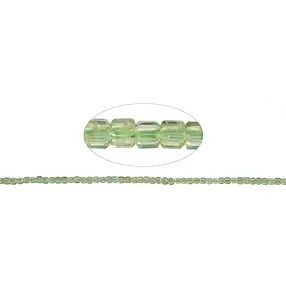 Rang de collier, Péridot, 02mm, facetté (39cm) | Marco Schreier