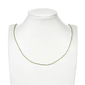 Strang Button/Disc, Peridot, facettiert, 01 x 02mm (33cm) | Marco Schreier